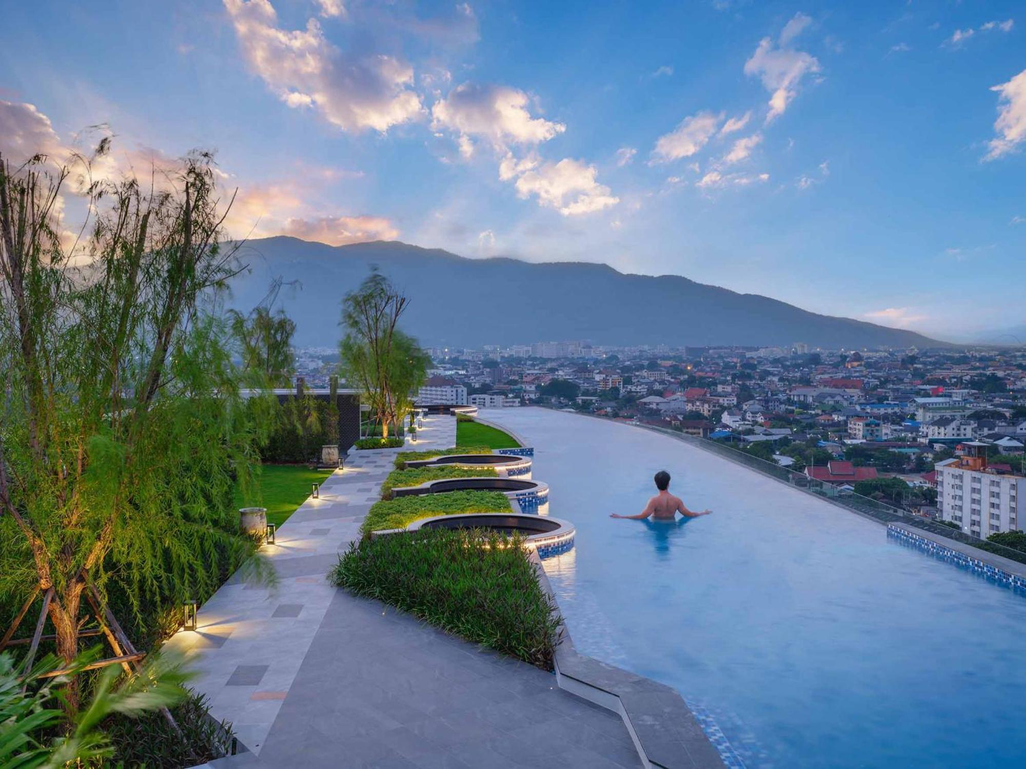 Luxury Condo Astra Sky River Condo Chiang Mai Extérieur photo
